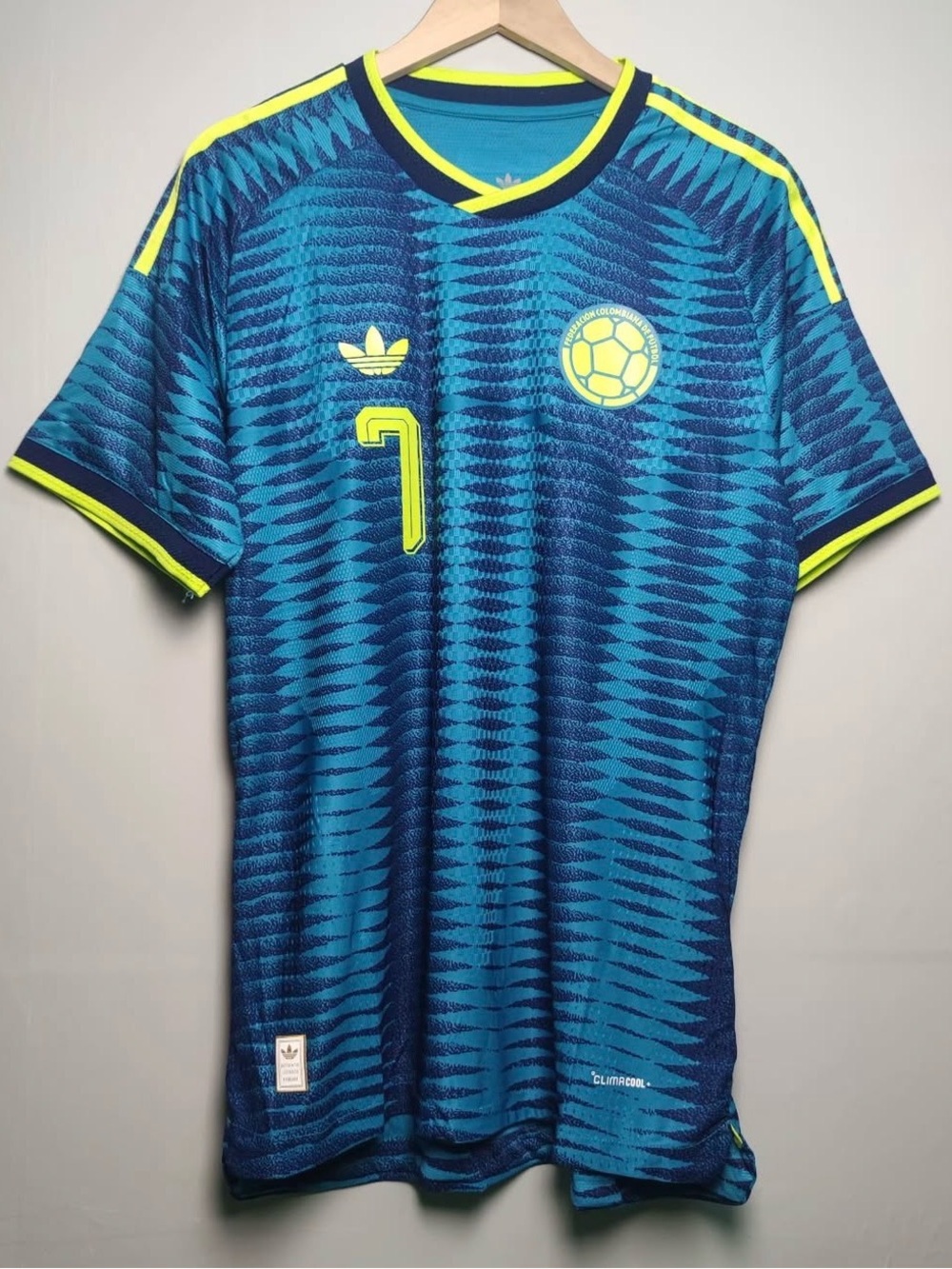 COLOMBIA blue jersey Away 2026 Luis Diaz